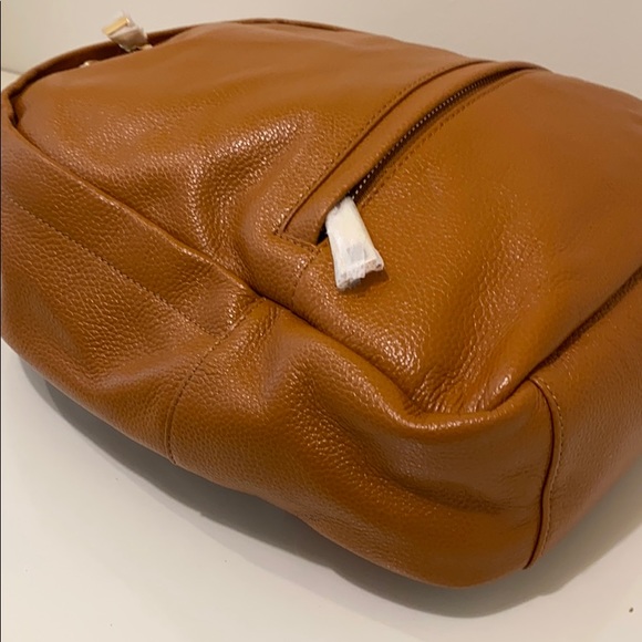 Clark & Madison buffalo leather backpack New main image 3